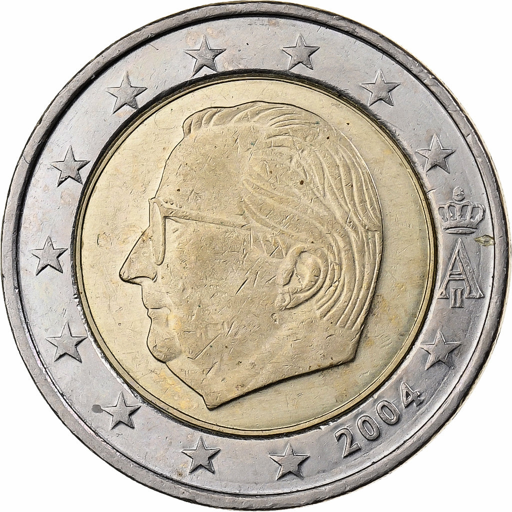 Belgien, 2 Euro, 2004, Brussels, Bi-Metallic, VZ