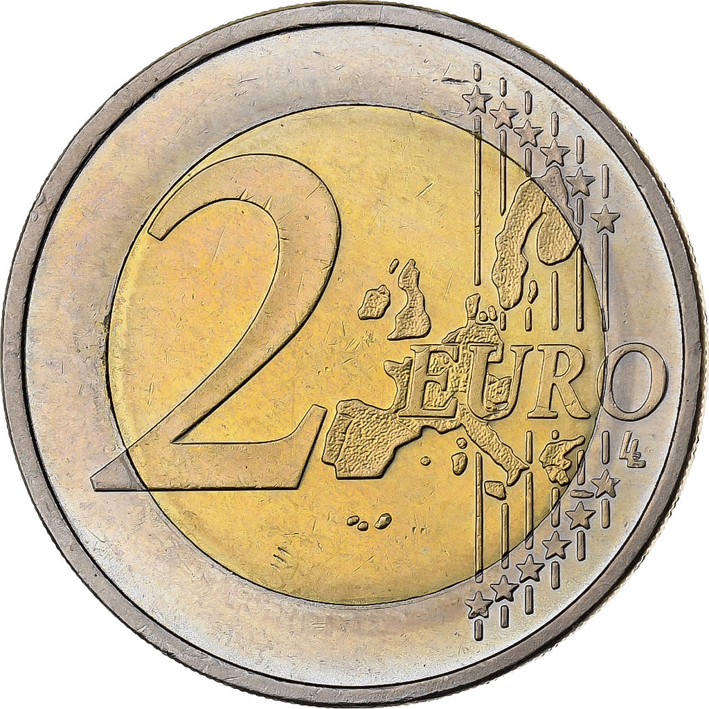 Alemanha, 2 Euro, 2002, Stuttgart, Bimetálico, MS(60-62)