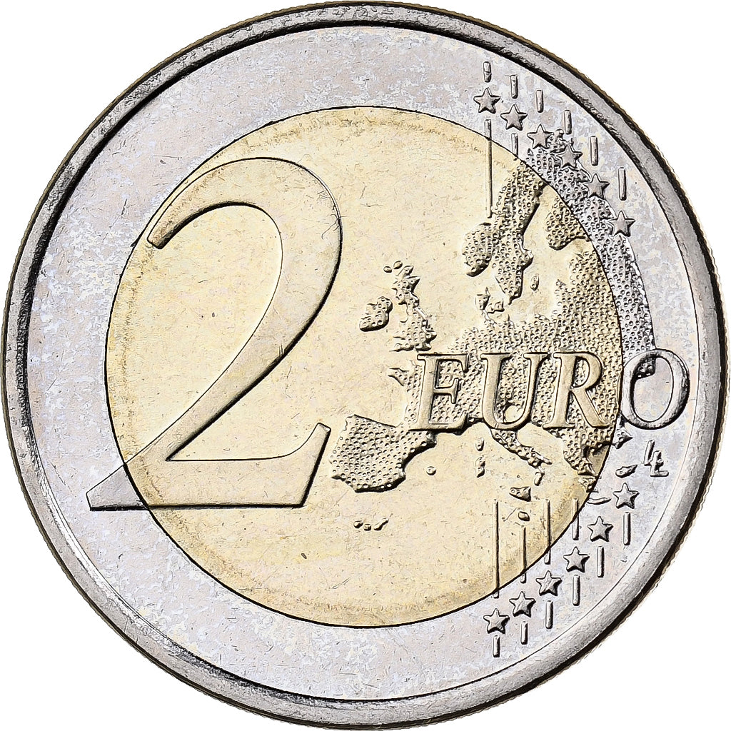Finlandia, 2 Euro, 2010, Vantaa, Bimetálico, EBC+