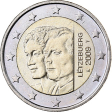 Luxembourg, 2 Euro, 2009, Utrecht, Bi-Metallic, MS(60-62)