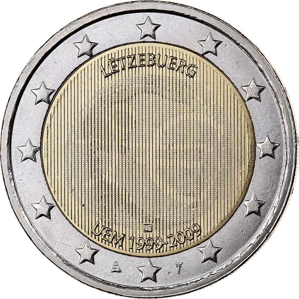 Luksemburg, 2 Euro, 2009, Utrecht, Bimetaliczny, MS(60-62)