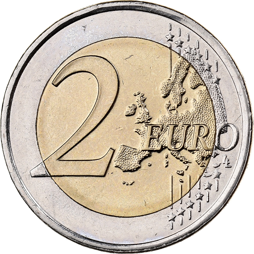 Luxemburgo, 2 Euro, 2010, Utrecht, Bimetálico, MS(60-62)