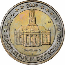 Germania, 2 Euro, 2009, Hamburg, Bi-metallico, SPL