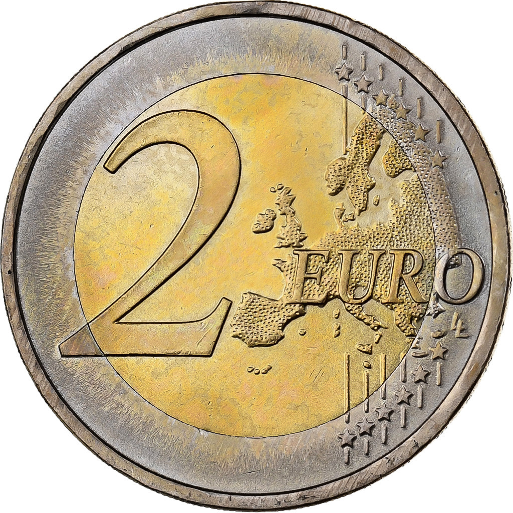 Niemcy, 2 Euro, 2009, Hamburg, Bimetaliczny, MS(60-62)
