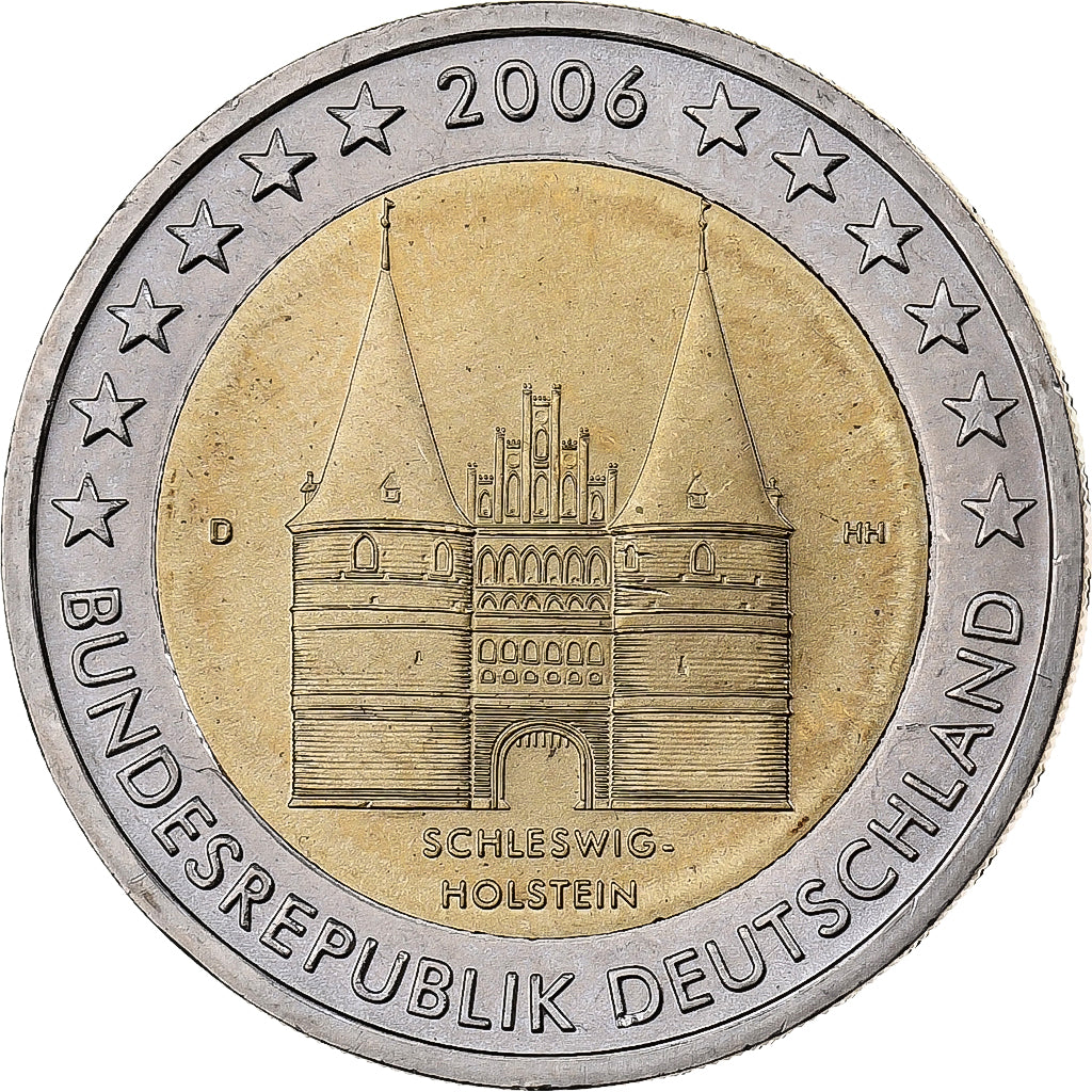 Duitsland, 2 Euro, 2006, Munich, Bi-Metallic, PR+