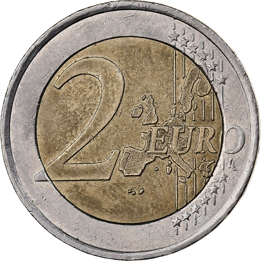 France, 2 Euro, 1999, Paris, Bi-Metallic, MS(60-62)