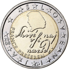Slovenia, 2 Euro, 2008, Utrecht, Bi-Metallic, MS(60-62)