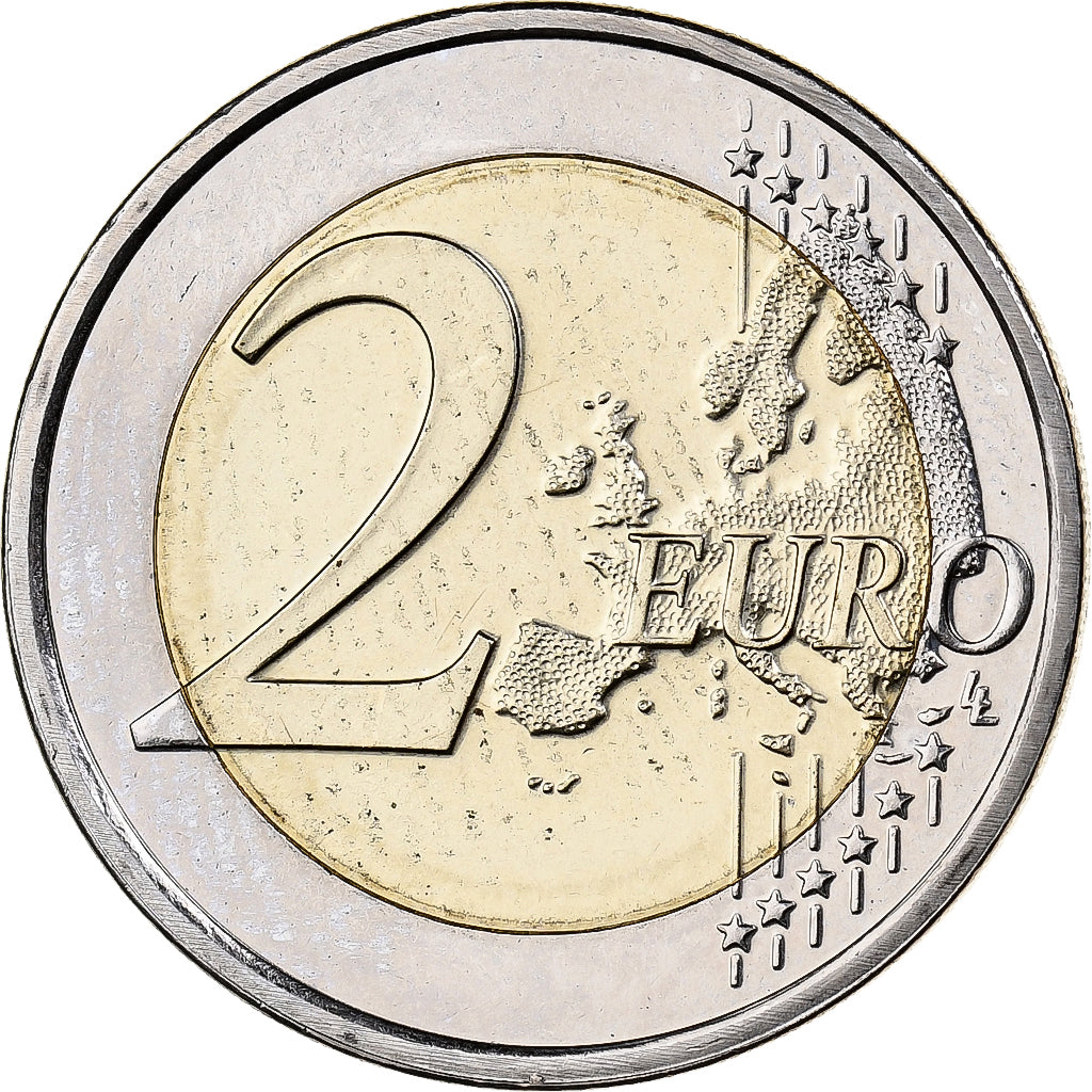 Slovenia, 2 Euro, 2008, Utrecht, Bi-Metallic, MS(60-62)