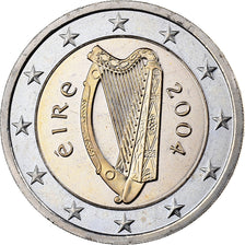 Irlanda, 2 Euro, 2004, Dublin, Bimetálico, EBC+
