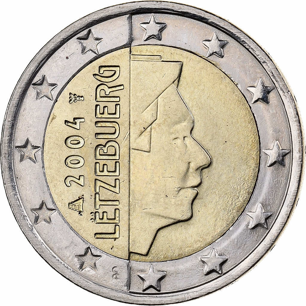 Luxemburg, 2 Euro, 2004, Utrecht, Bi-Metallic, PR+