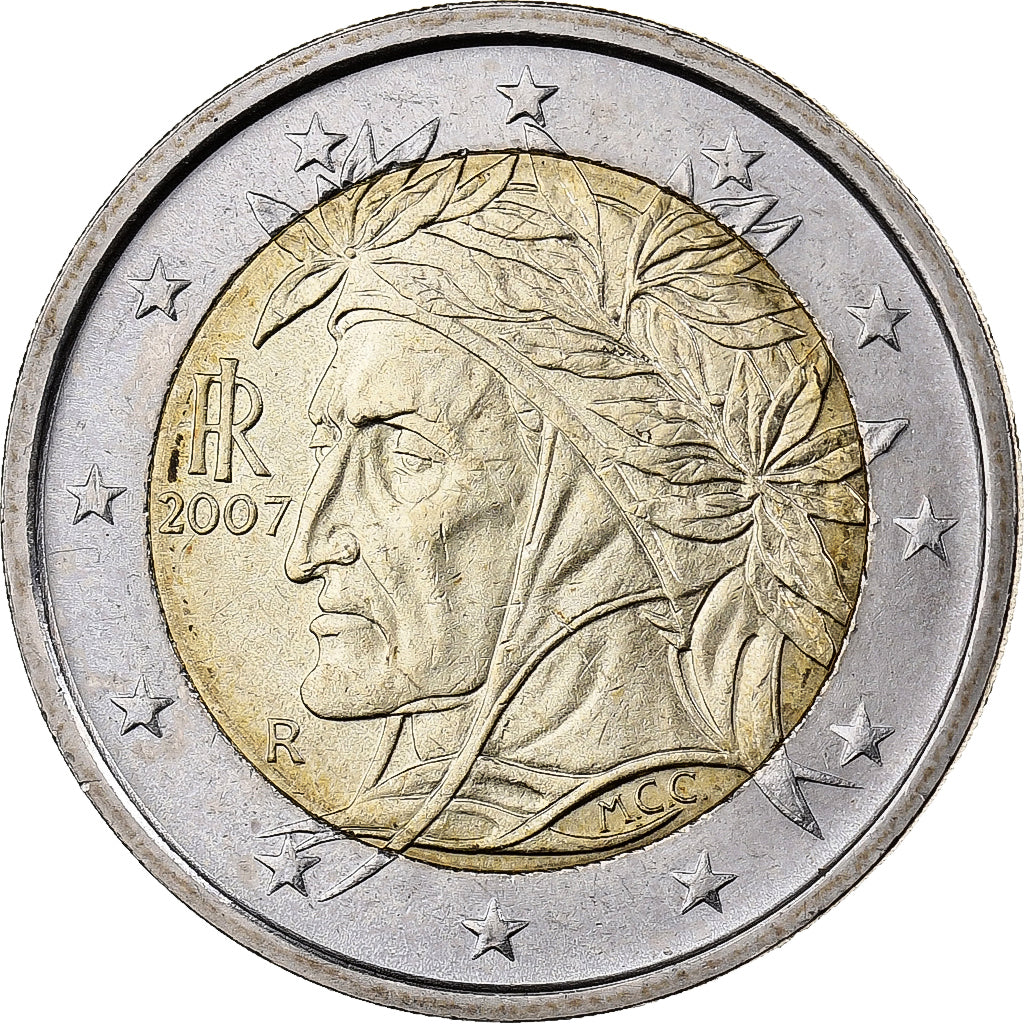 Itália, 2 Euro, 2007, Rome, Bimetálico, MS(60-62)