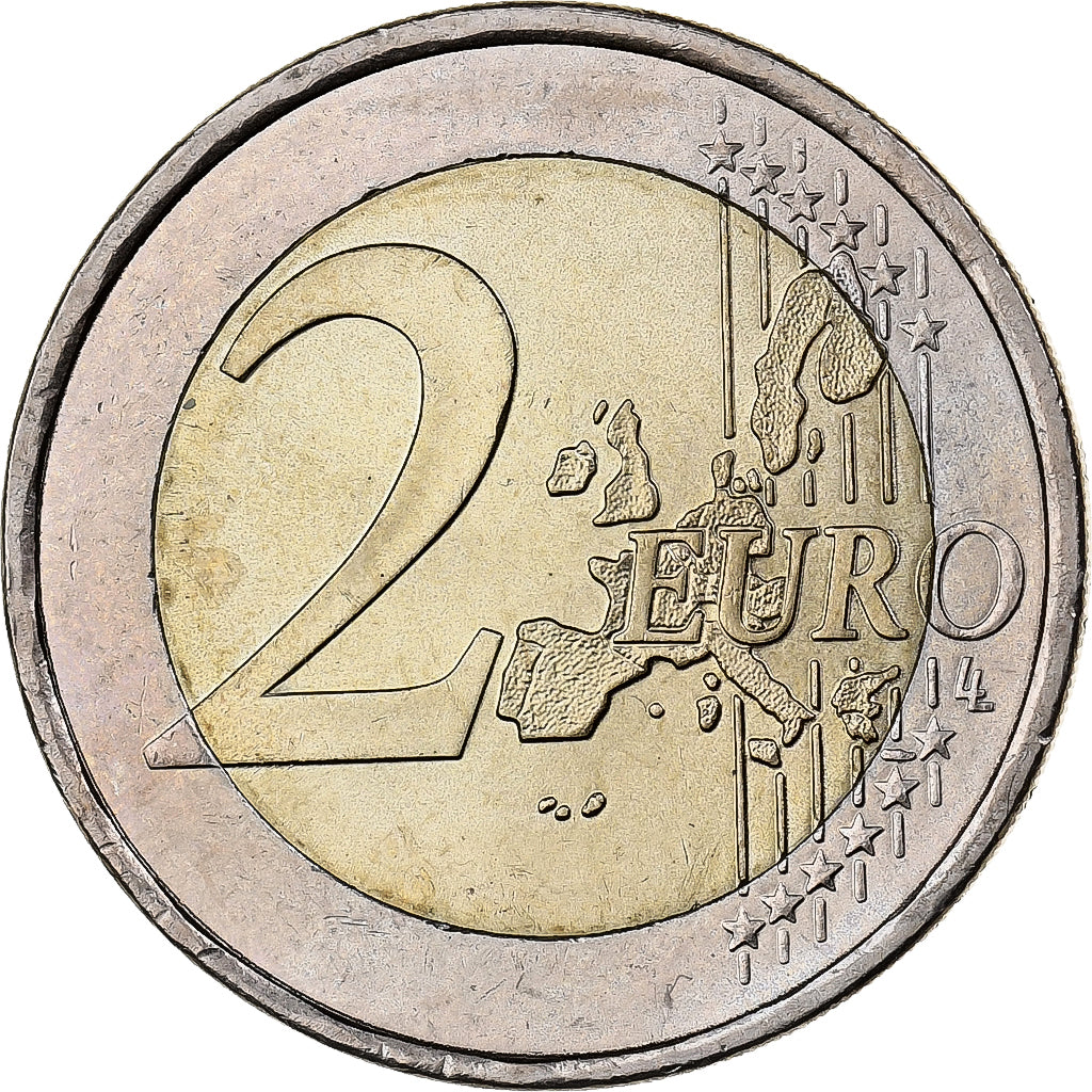 Griechenland, 2 Euro, 2004, Athens, Bi-Metallic, VZ+