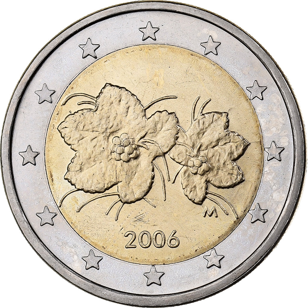 Finlandia, 2 Euro, 2006, Vantaa, Bimetálico, EBC+