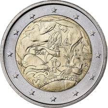 Italy, 2 Euro, 2008, Rome, Bi-Metallic, MS(60-62)