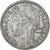 France, 2 Francs, Morlon, 1945, Paris, Aluminum, EF(40-45), KM:886a.1