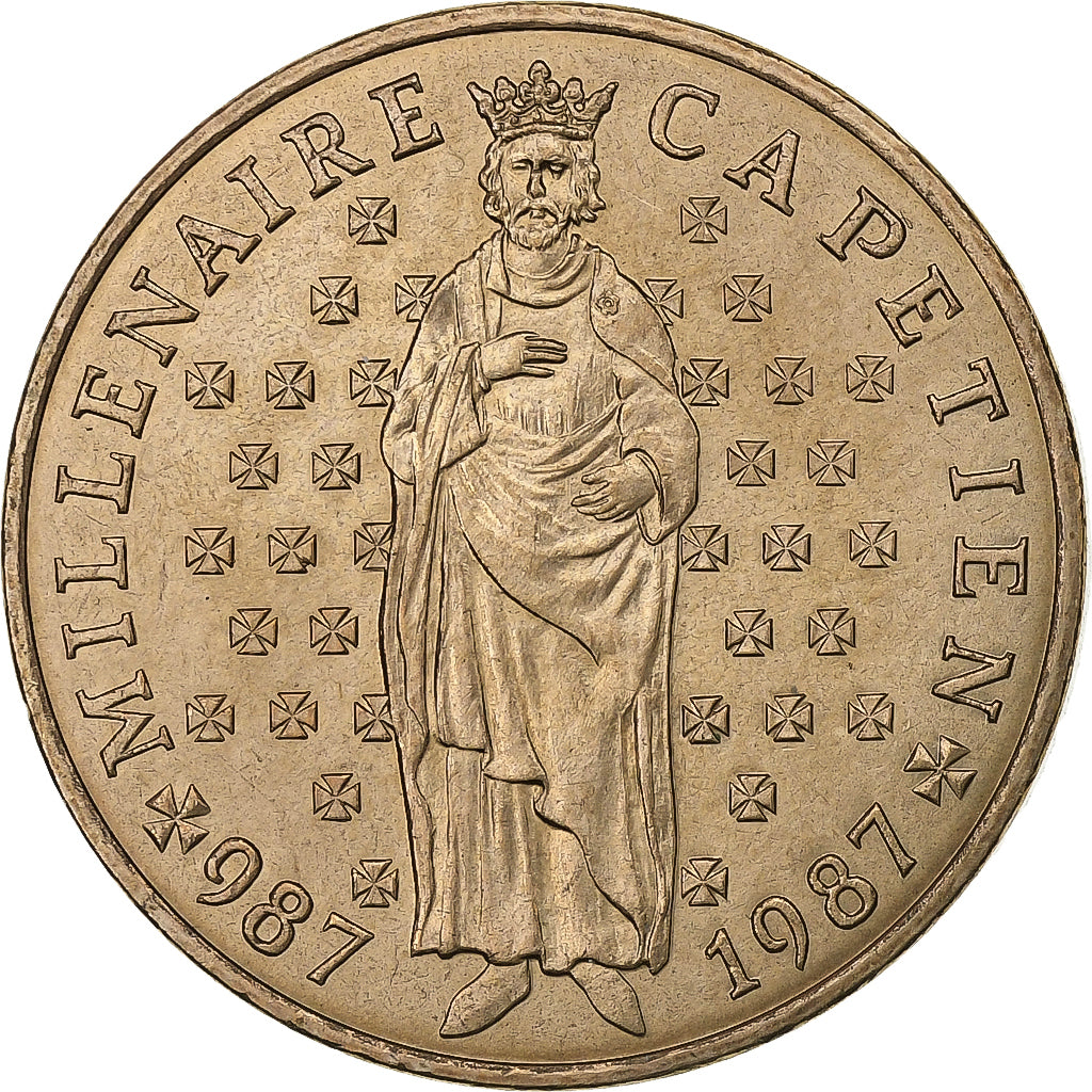 Frankreich, 10 Francs, 1987, Paris, Nickel-Bronze, VZ, KM:961d