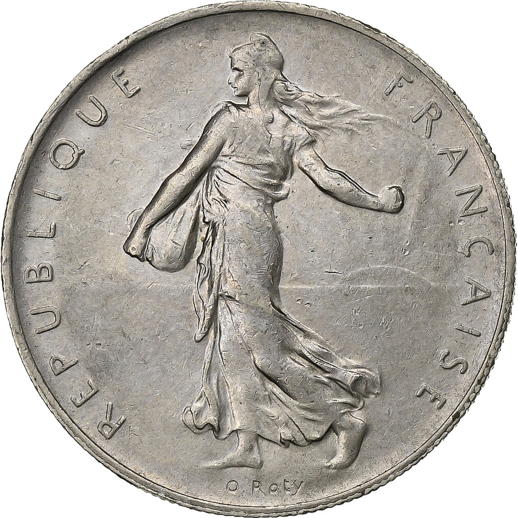 Frankreich, Franc, Semeuse, 1969, Paris, Nickel, SS+, Gadoury:474, KM:925.1