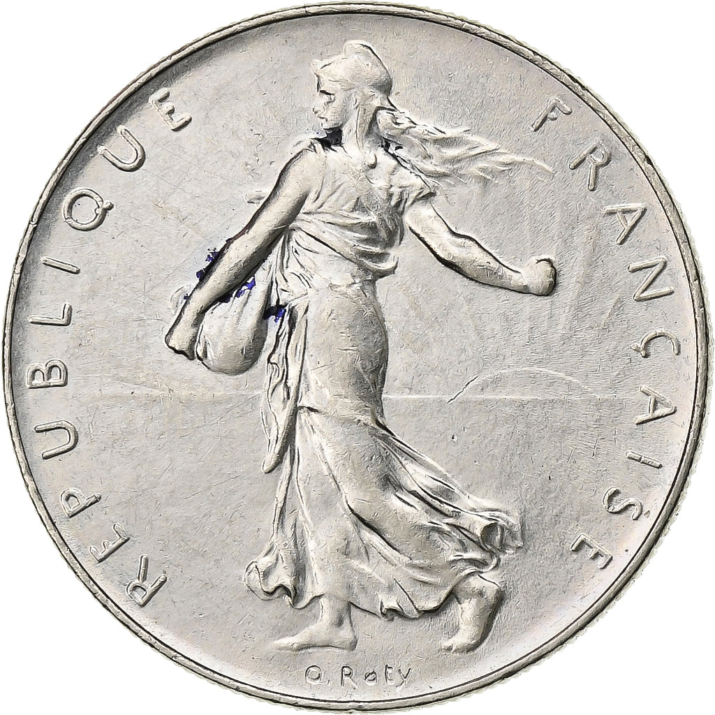 Francia, Franc, Semeuse, 1976, Paris, Nichel, BB+, Gadoury:474, KM:925.2