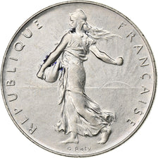 Francja, Franc, Semeuse, 1976, Paris, Nikiel, AU(50-53), Gadoury:474, KM:925.2