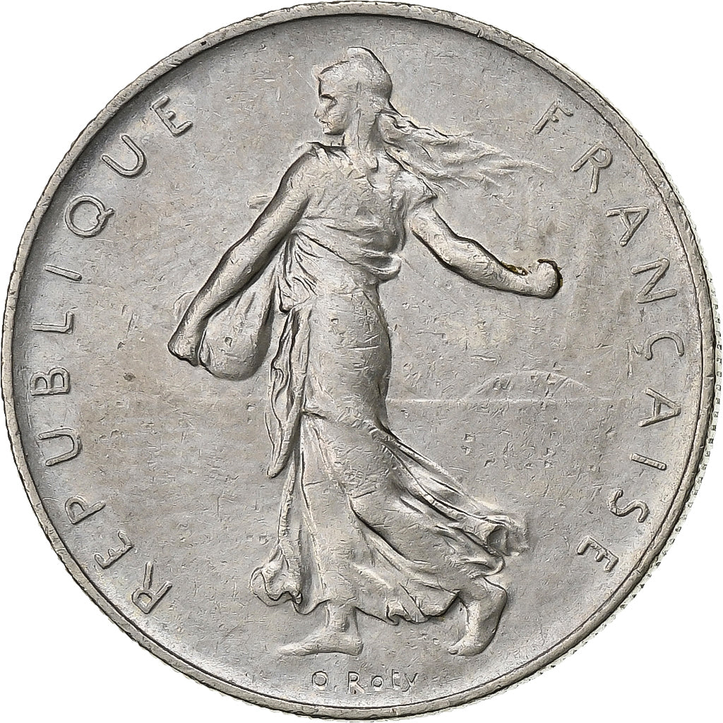 Francia, Franc, Semeuse, 1968, Paris, Nichel, BB+, Gadoury:474, KM:925.1