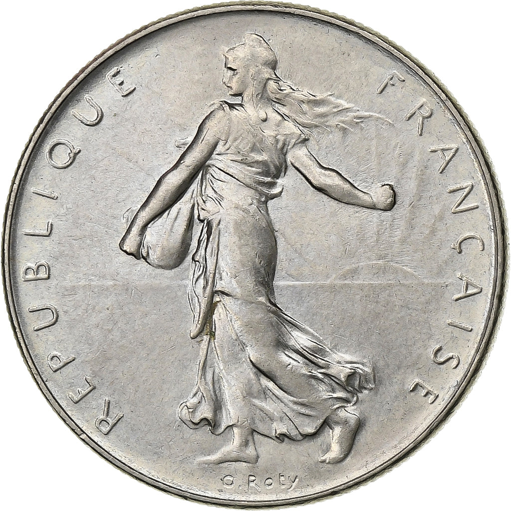 Francia, Franc, Semeuse, 1971, Paris, Nichel, SPL-, Gadoury:474, KM:925.1