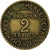France, 2 Francs, Chambre de commerce, 1925, Paris, Aluminum-Bronze, VF(30-35)