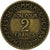 France, 2 Francs, Chambre de commerce, 1921, Paris, Aluminum-Bronze, EF(40-45)