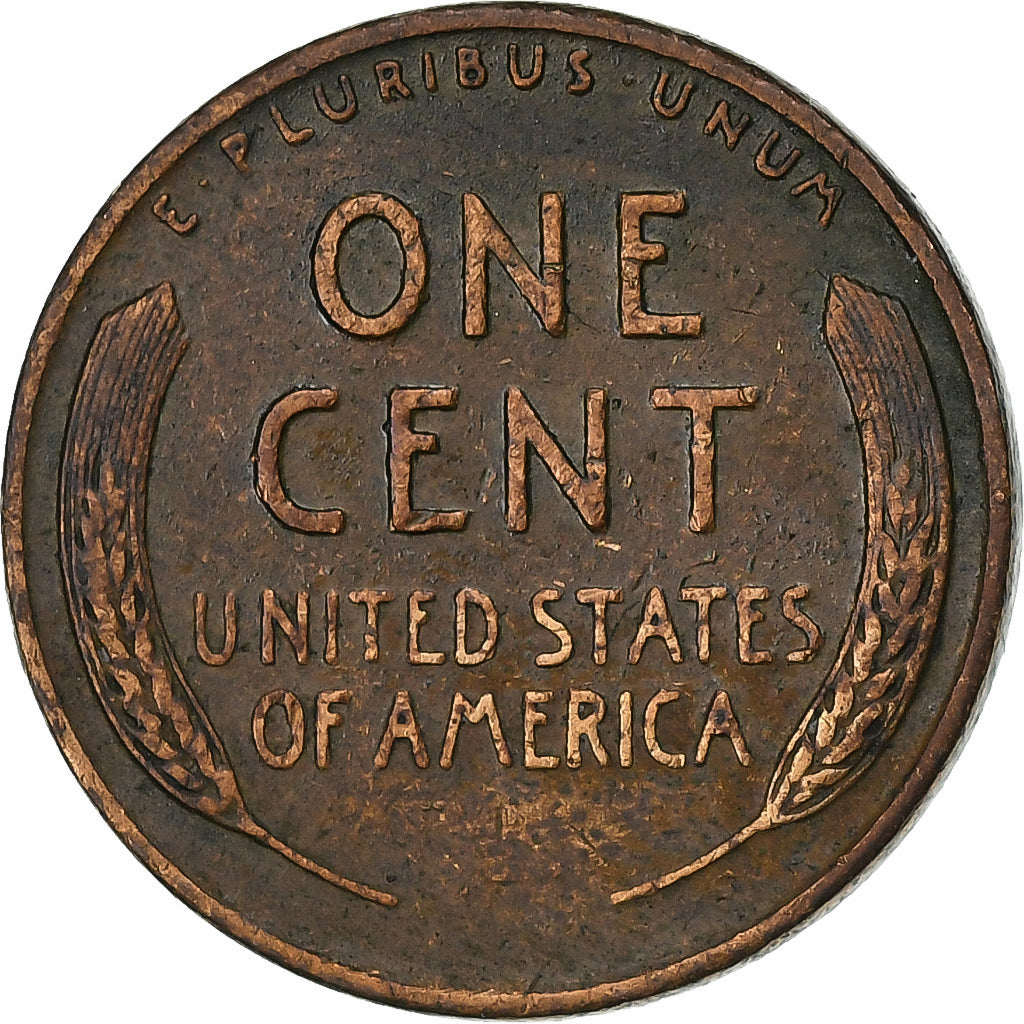 Estados Unidos da América, Cent, Lincoln Cent, 1952, U.S. Mint, Latão