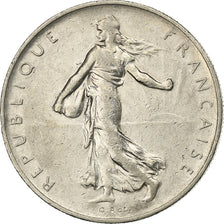 Francia, Franc, Semeuse, 1967, Paris, Níquel, MBC, Gadoury:474, KM:925.1