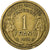 France, Franc, Morlon, 1938, Paris, Bronze-Aluminium, TTB, Gadoury:470, KM:885