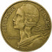 Francia, 20 Centimes, Marianne, 1977, Paris, Alluminio-bronzo, BB, Gadoury:332
