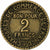 Francia, 2 Francs, Chambre de commerce, 1923, Paris, Aluminio - bronce, BC+