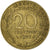 Francia, 20 Centimes, Marianne, 1982, Paris, Alluminio-bronzo, BB+, Gadoury:332