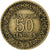 France, 50 Centimes, Chambre de commerce, 1928, Paris, Aluminum-Bronze