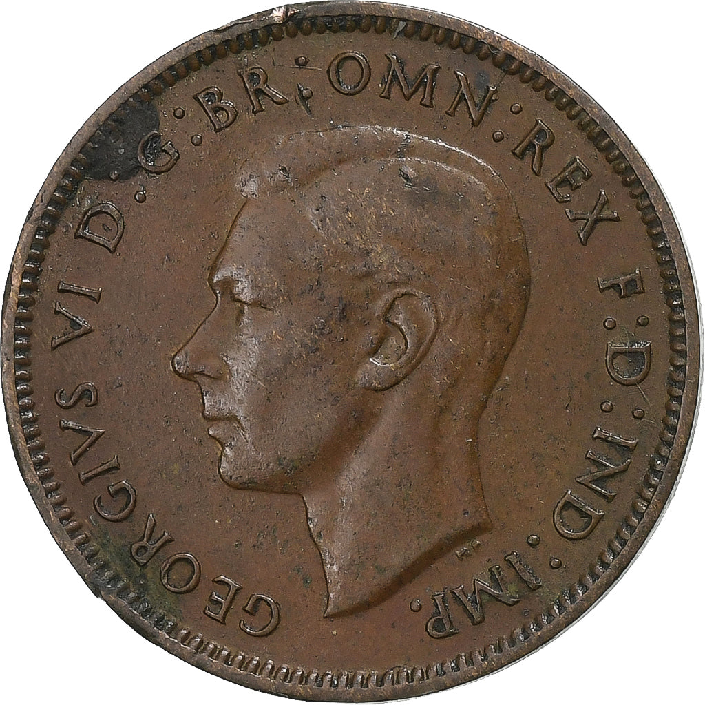 Großbritannien, George VI, Farthing, 1941, Bronze, S+, KM:843