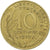 France, 10 Centimes, Marianne, 1978, Paris, Aluminum-Bronze, EF(40-45)