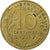 France, 10 Centimes, Marianne, 1992, Paris, Aluminum-Bronze, EF(40-45)