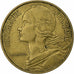 Francia, 20 Centimes, Marianne, 1966, Paris, Aluminio - bronce, MBC