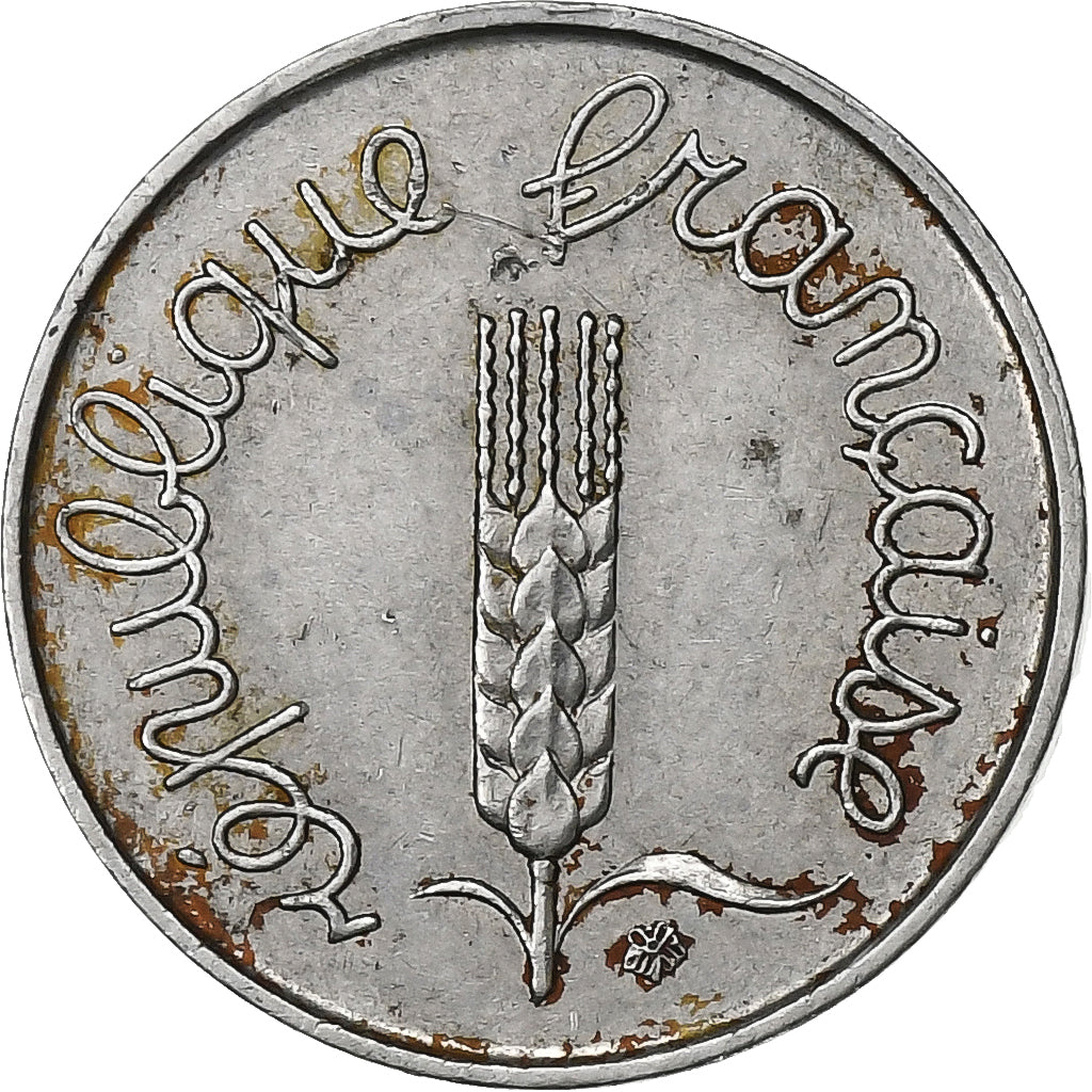 Francia, Centime, Épi, 1967, Paris, Acciaio inossidabile, BB, Gadoury:91