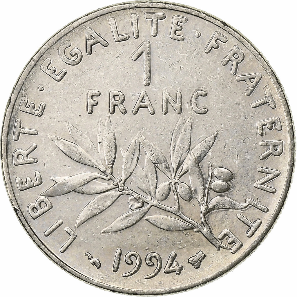 France, Franc, Semeuse, 1994, Paris, Nickel, SUP, Gadoury:474, KM:925.1