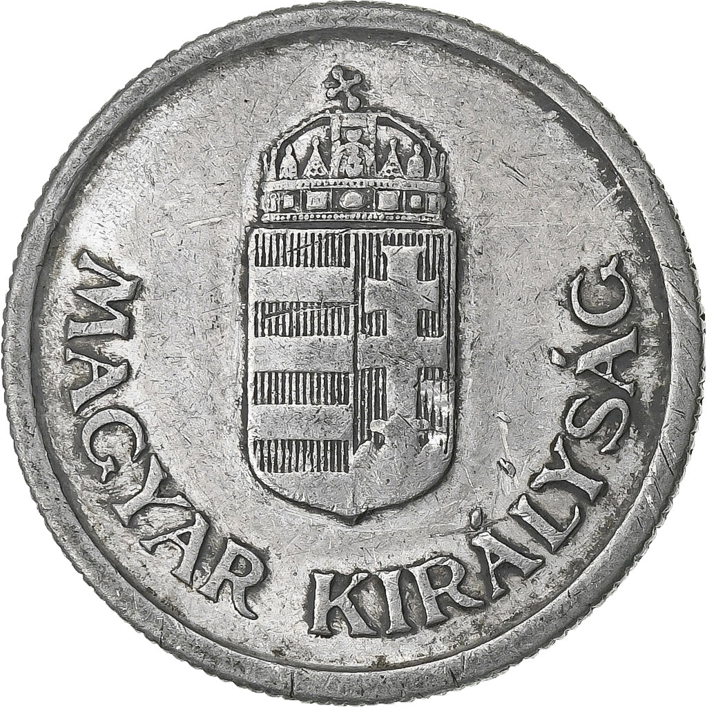 Ungheria, Pengo, 1941, Alluminio, BB, KM:521