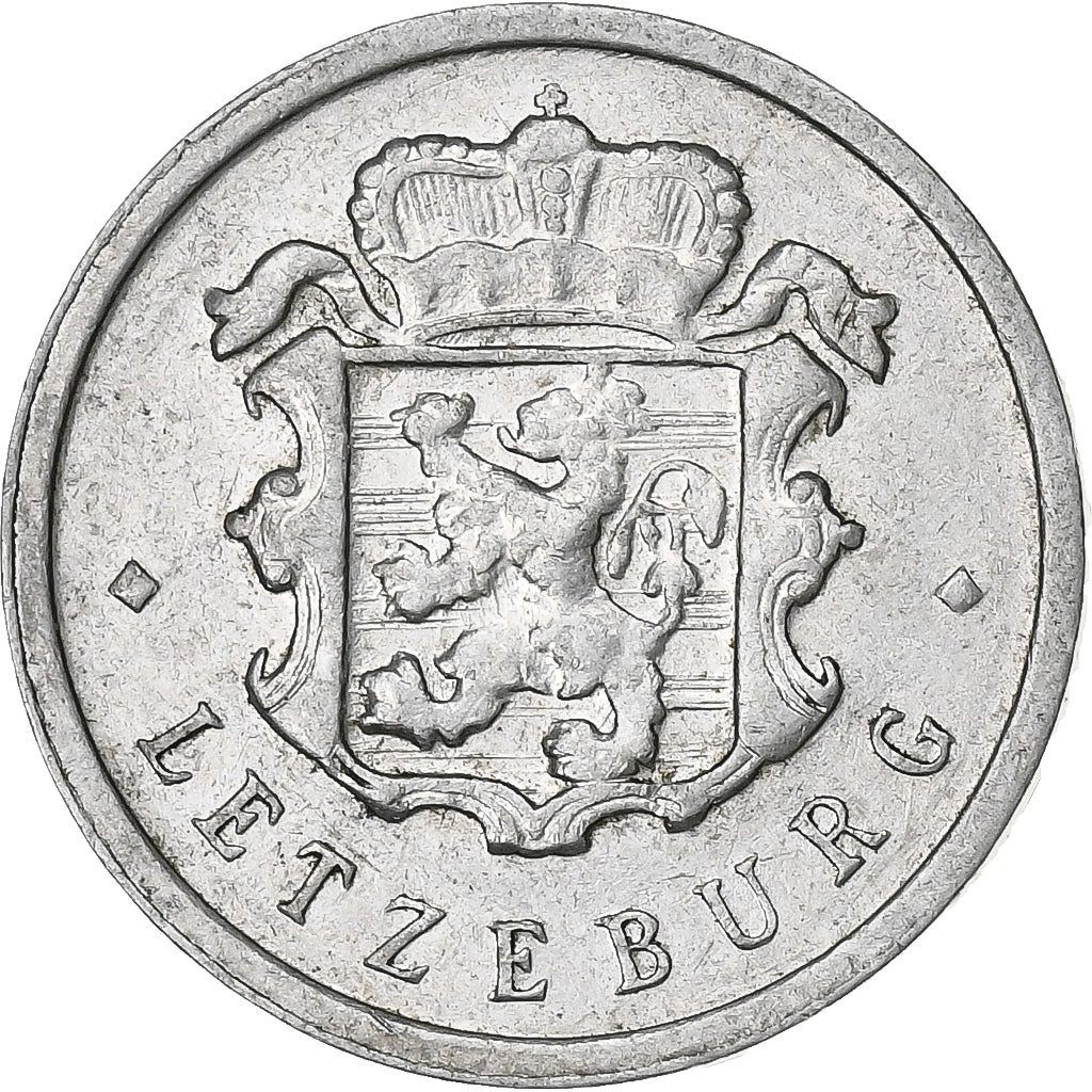 Luxemburg, Jean, 25 Centimes, 1954, Aluminium, SS+, KM:45a.1