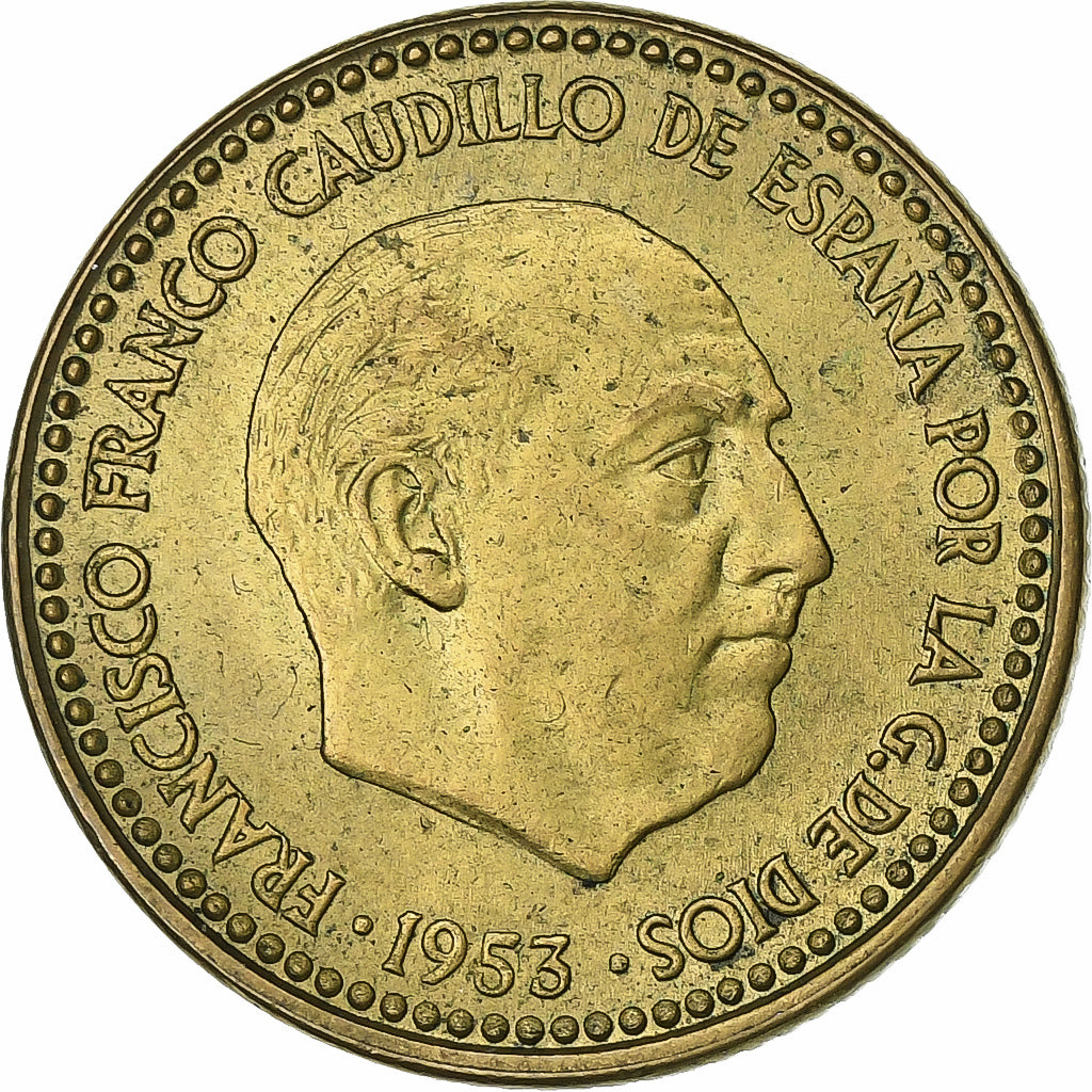 Espagne, Francisco Franco, caudillo, Peseta, 1961, Bronze-Aluminium, SUP, KM:775