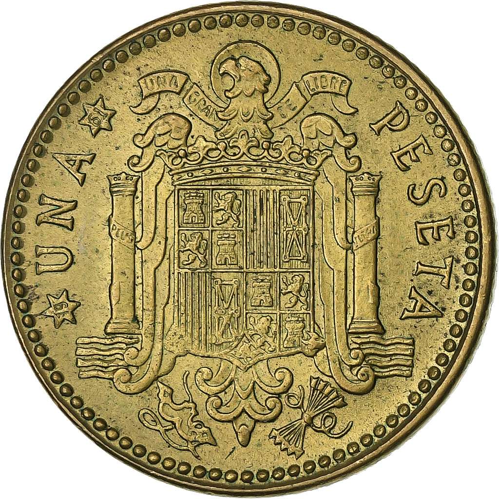 Espagne, Francisco Franco, caudillo, Peseta, 1961, Bronze-Aluminium, SUP, KM:775