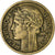 Frankrijk, 2 Francs, Morlon, 1938, Paris, Aluminum-Bronze, ZF, Gadoury:535
