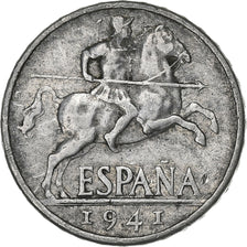 Spanien, 10 Centimos, 1941, Aluminium, S, KM:766