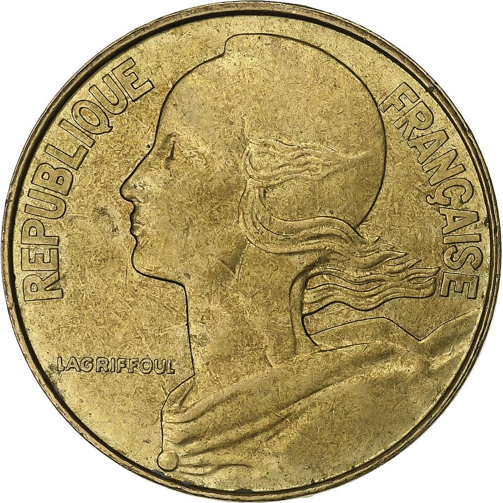Francia, 20 Centimes, Marianne, 1994, Paris, Aluminio - bronce, MBC+