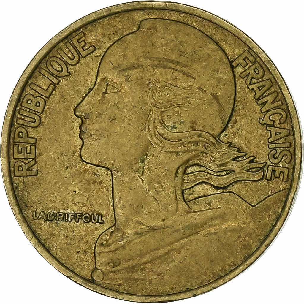 França, 5 Centimes, Marianne, 1994, Paris, Alumínio-Bronze, EF(40-45)