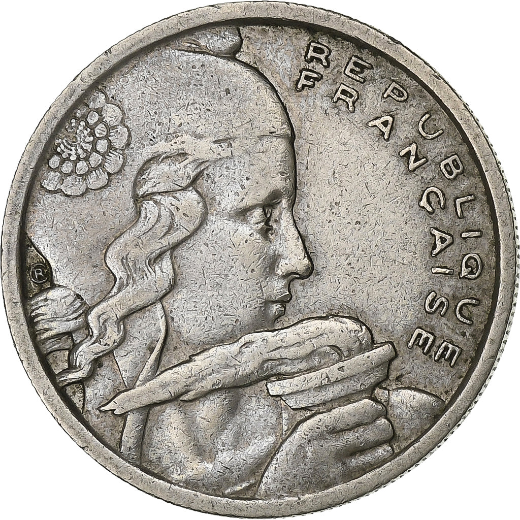 Frankreich, 100 Francs, Cochet, 1954, Paris, Kupfer-Nickel, S+, KM:919.1