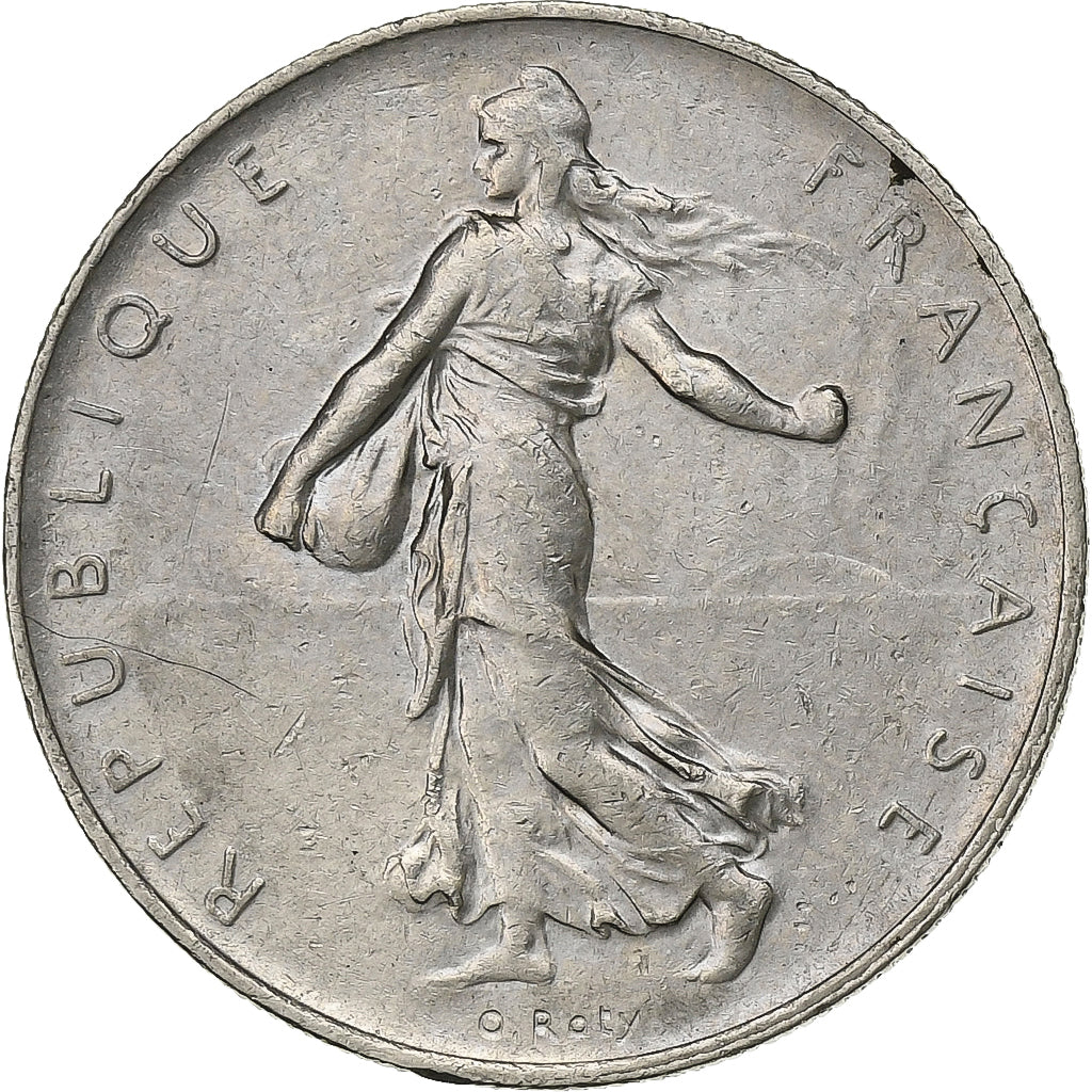 France, Franc, Semeuse, 1966, Paris, Nickel, TTB+, Gadoury:474, KM:925.1